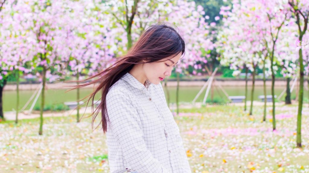 小清新氧气少女俏皮可爱户外唯美写真(1)