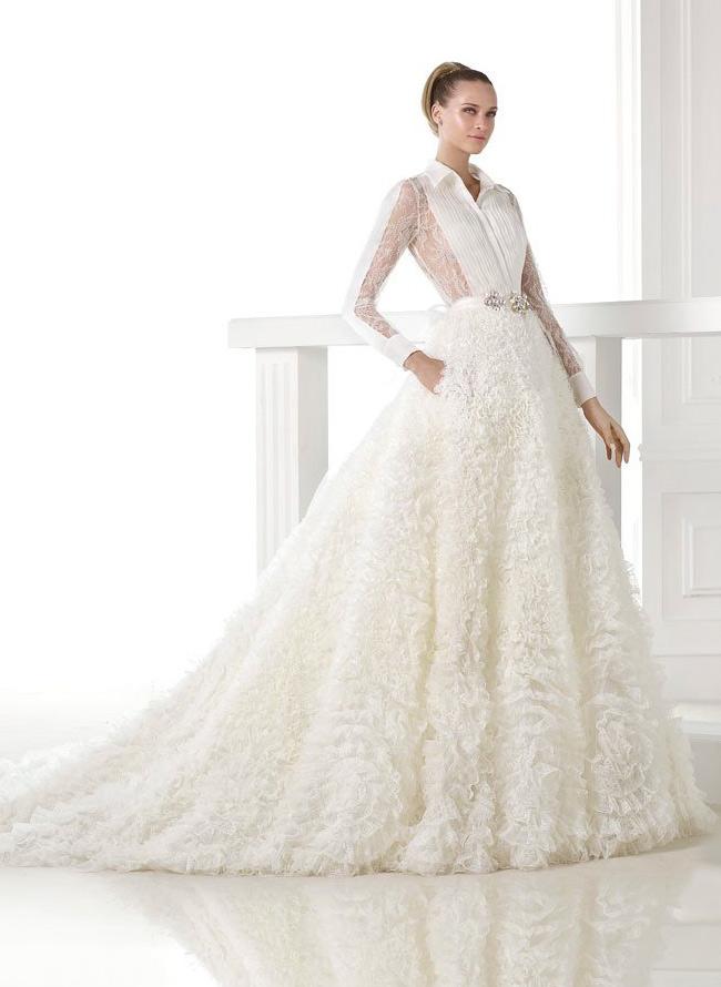 Atelier Pronovias 2015 白色优雅婚纱(1)