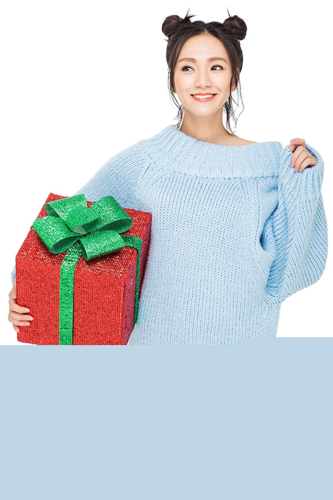 魏璐冬日甜美可爱写真(2)
