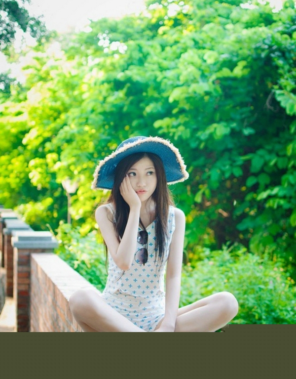小清新美女盛夏唯美写真可爱迷人(1)