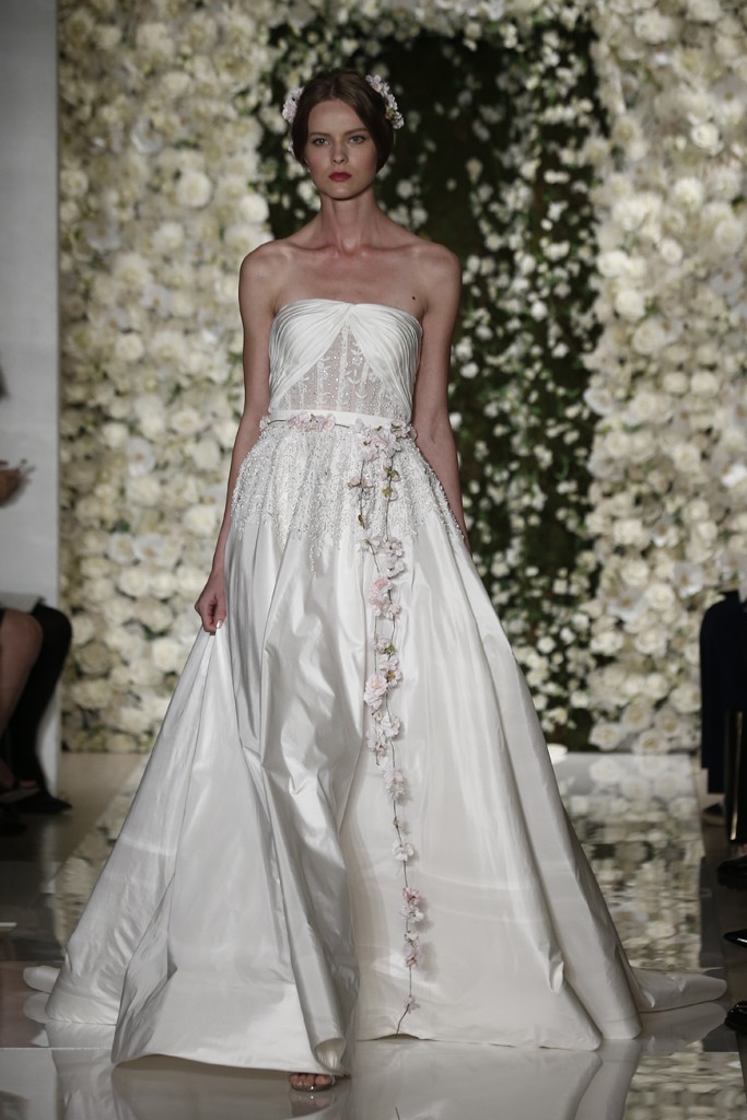 Reem Acra Bridal Fall 2015婚纱(3)