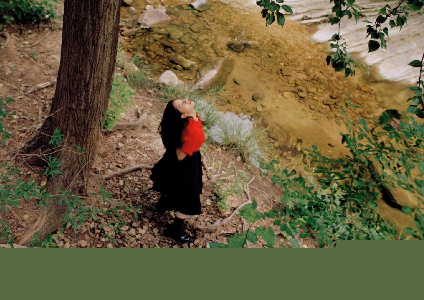 氧气美女张婧仪户外古典时尚艺术自拍写真图片(2)