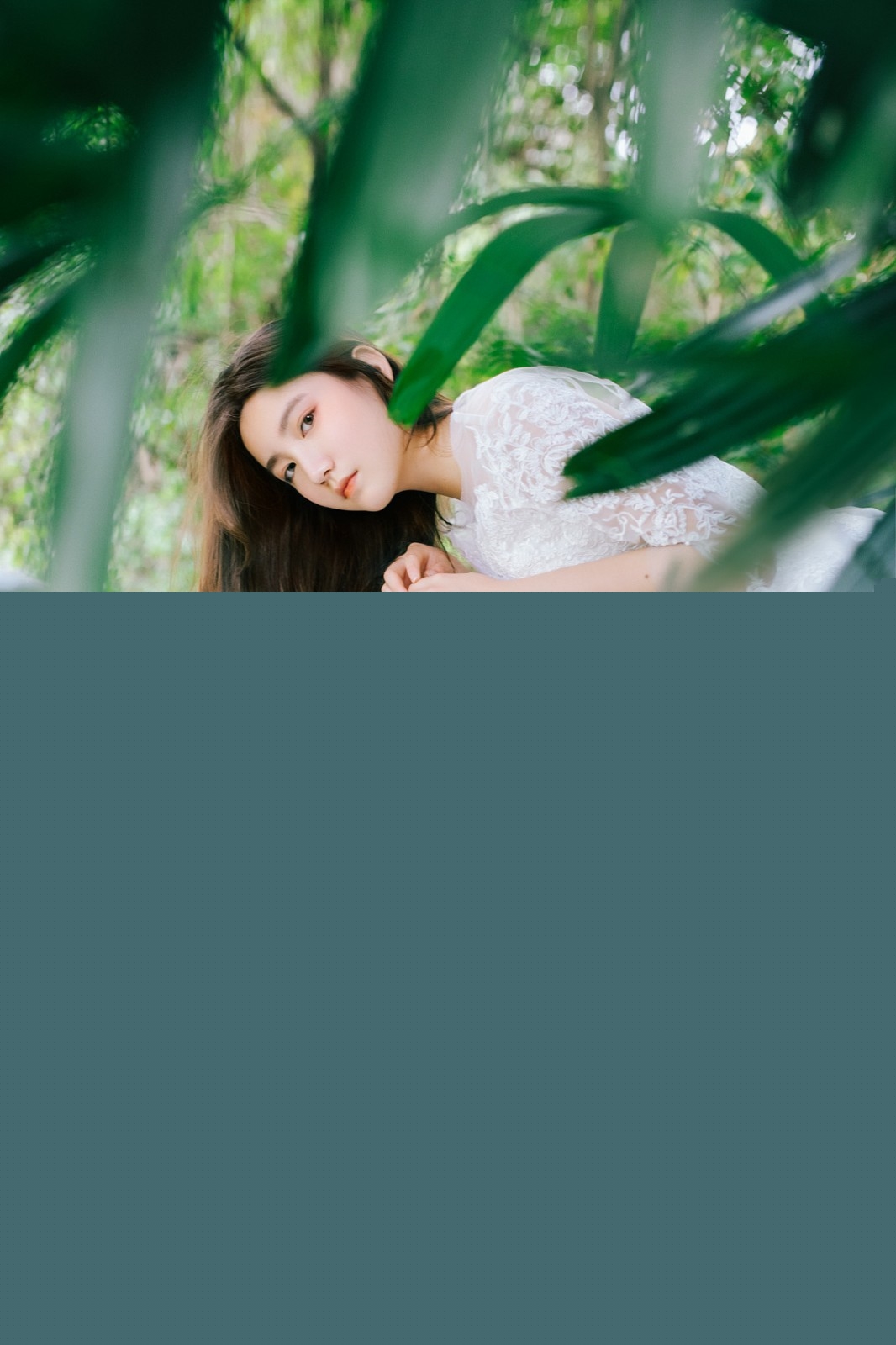 婚纱美女空灵唯美浪漫优雅气质户外写真(1)