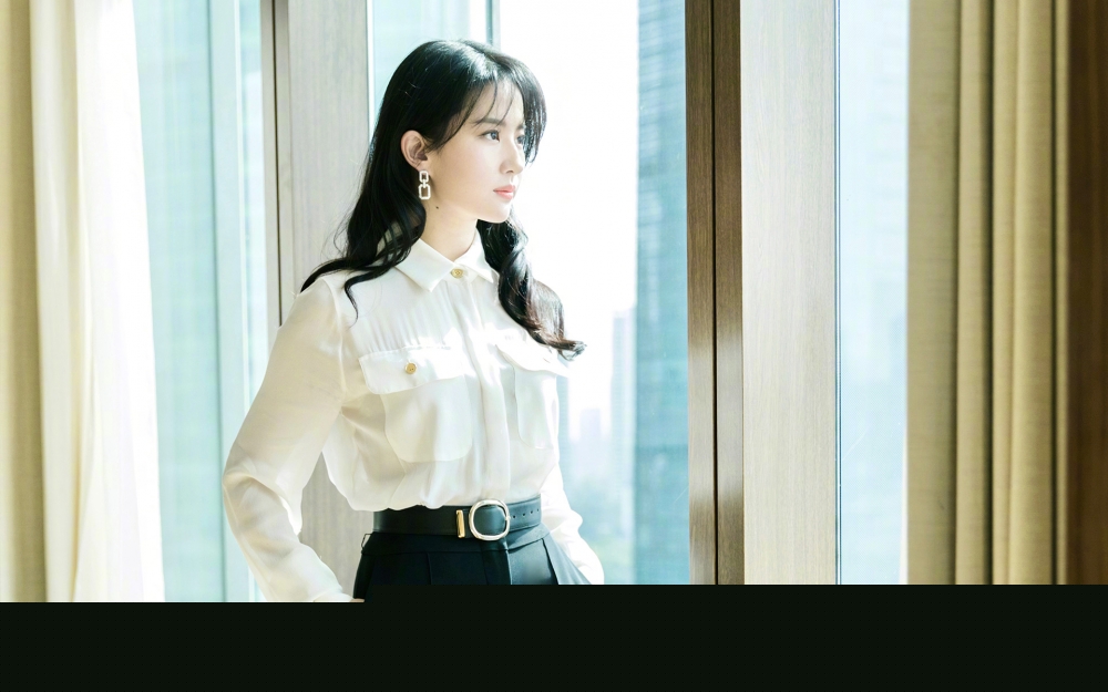 水灵清秀少女刘亦菲氧气时尚淡雅脱俗迷人香艳写真(1)