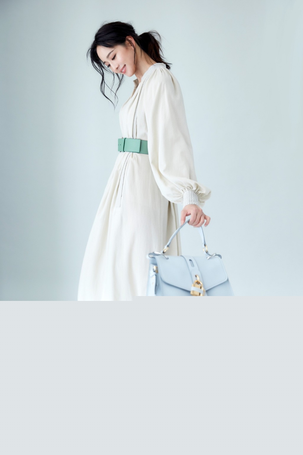 冷艳优雅美女张钧宁空灵氧气女神时尚写真图片(1)