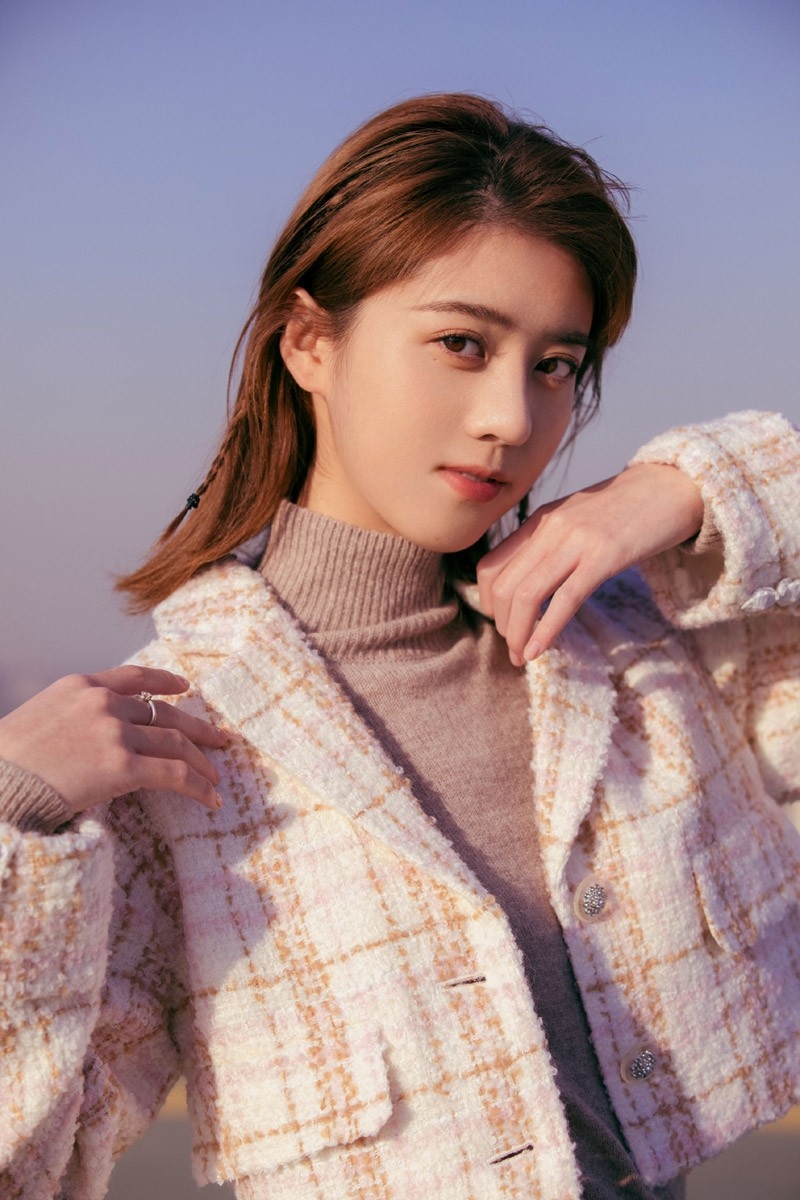 萌妹子李凯馨甜美可爱街拍图片(1)