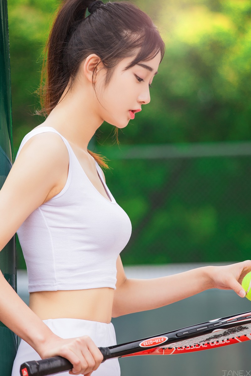 清纯校园网球女孩(2)