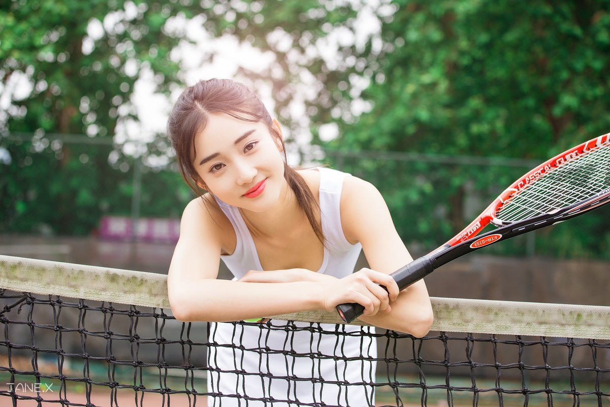 清纯校园网球女孩(1)
