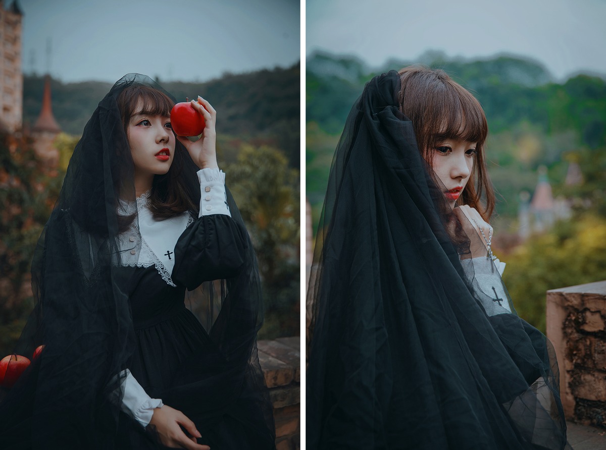 刘海美女的公主魔法系列写真(3)